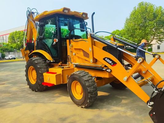 420F Caterpillar Backhoe Loader sử dụng CAT tốc độ cao hiệu quả năng lượng
