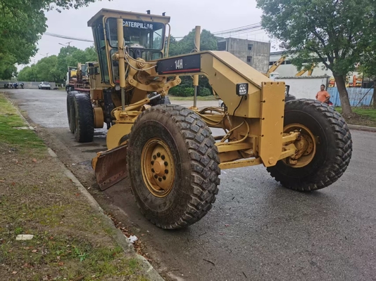Xe ủi Caterpillar 14H màu gốc đã qua sử dụng trong tình trạng tuyệt vời