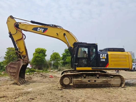 2017 năm sử dụng Crawler Caterpillar 336E Excavator màu gốc 36 tấn cho khai thác
