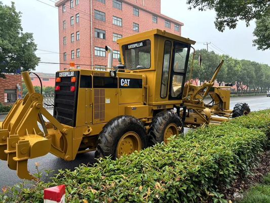 Nhật Bản nguyên bản 140H Caterpillar Motor Grader sử dụng an toàn hoạt động