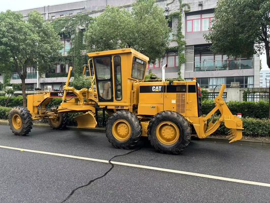 Nhật Bản nguyên bản 140H Caterpillar Motor Grader sử dụng an toàn hoạt động
