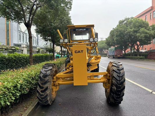 Nhật Bản nguyên bản 140H Caterpillar Motor Grader sử dụng an toàn hoạt động