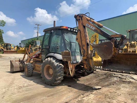CASE 580M nguyên bản Mỹ sử dụng Backhoe Loader tiết kiệm nhiên liệu sử dụng Backhoe