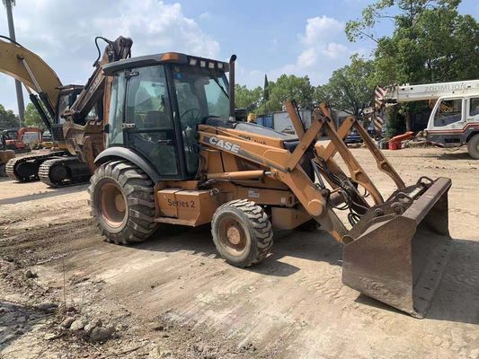 CASE 580M nguyên bản Mỹ sử dụng Backhoe Loader tiết kiệm nhiên liệu sử dụng Backhoe