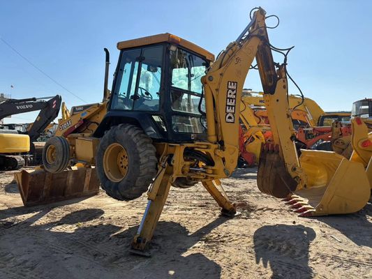 Tăng hiệu quả cao Mỹ sử dụng máy nén lưng 310SE John Deere máy nén lưng