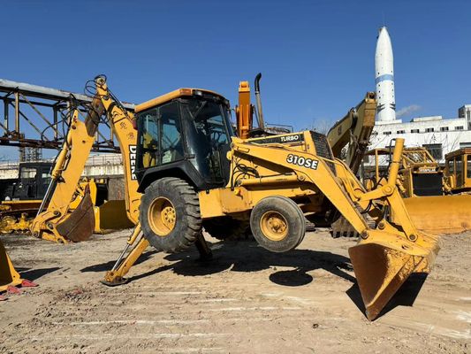 Tăng hiệu quả cao Mỹ sử dụng máy nén lưng 310SE John Deere máy nén lưng