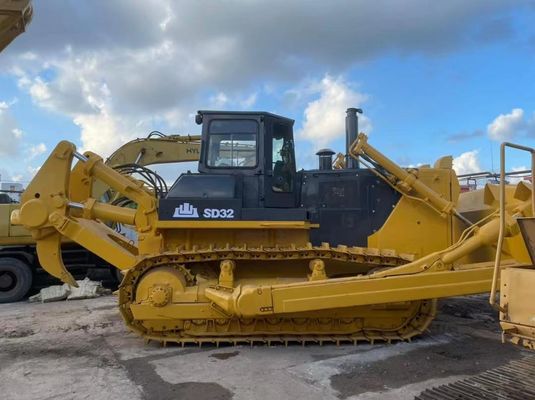 SHANTUI SD32 sử dụng máy kéo bò cẩu hạng nặng máy kéo thủy lực tay thứ hai