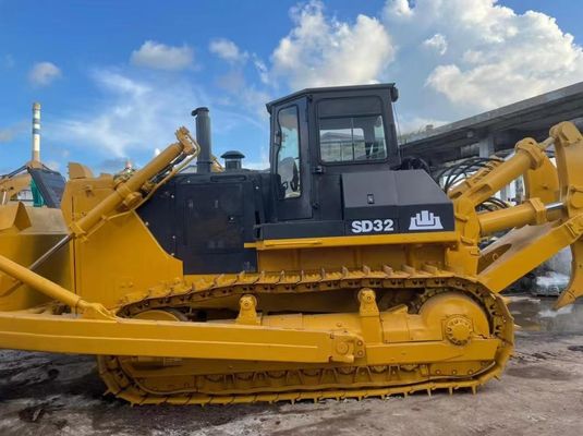SHANTUI SD32 sử dụng máy kéo bò cẩu hạng nặng máy kéo thủy lực tay thứ hai