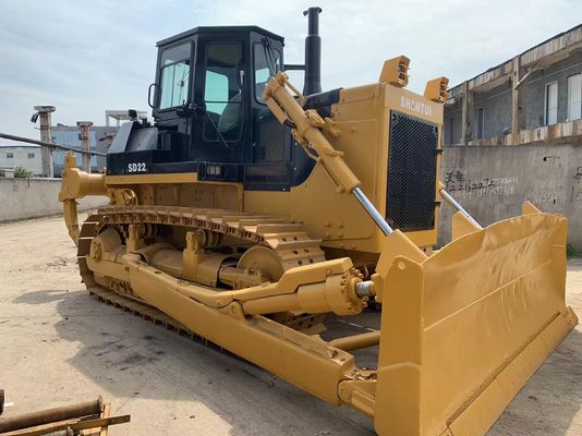 6 Way Blade SHANTUI SD22 Bulldozer tay hai với Hydraulic Ripper