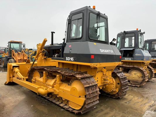 SHANTUI SD16 sử dụng crawler bulldozer bảo trì thấp dozer tay thứ hai