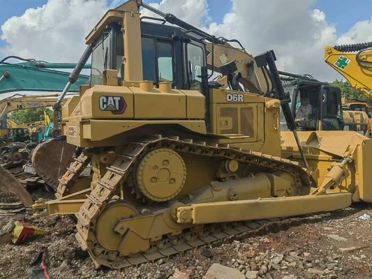 Bản gốc Nhật Bản tầm nhìn sử dụng máy kéo bò sát hoạt động an toàn CAT D6R LGP Dozer