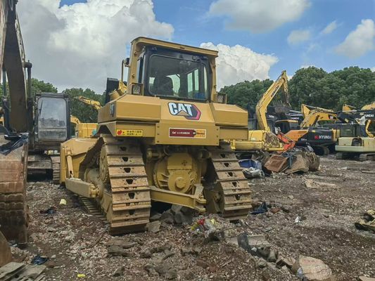 Bản gốc Nhật Bản tầm nhìn sử dụng máy kéo bò sát hoạt động an toàn CAT D6R LGP Dozer