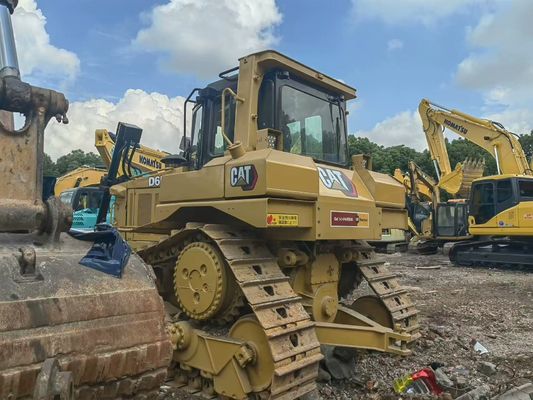 Bản gốc Nhật Bản tầm nhìn sử dụng máy kéo bò sát hoạt động an toàn CAT D6R LGP Dozer