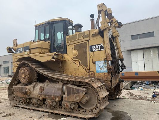 Sử dụng Caterpillar D9R LGP Crawler gắn Dozer màu gốc cho khai thác mỏ