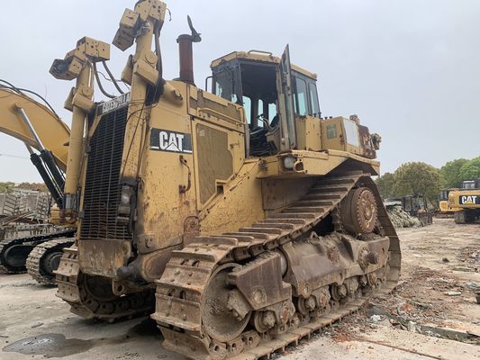 Sử dụng Caterpillar D9R LGP Crawler gắn Dozer màu gốc cho khai thác mỏ