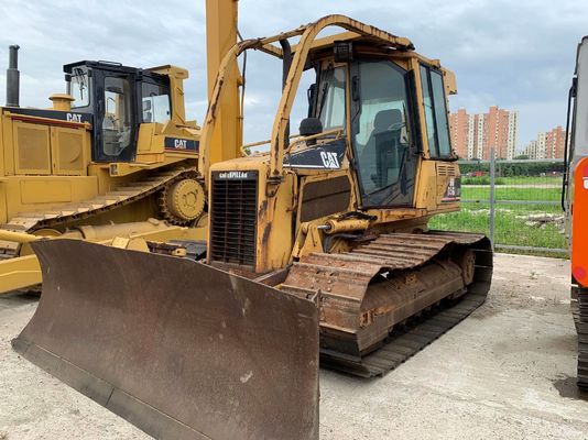 Bản gốc Nhật Bản D5G LGP Caterpillar Bulldozer đã qua sử dụng Hoạt động ổn định Tăng năng lượng nhiên liệu