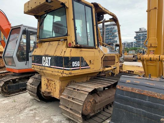 Bản gốc Nhật Bản D5G LGP Caterpillar Bulldozer đã qua sử dụng Hoạt động ổn định Tăng năng lượng nhiên liệu