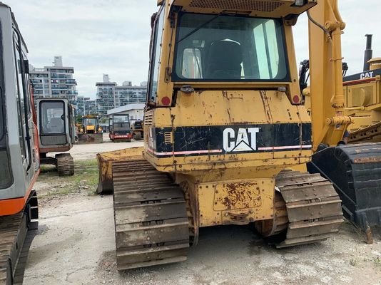 Bản gốc Nhật Bản D5G LGP Caterpillar Bulldozer đã qua sử dụng Hoạt động ổn định Tăng năng lượng nhiên liệu