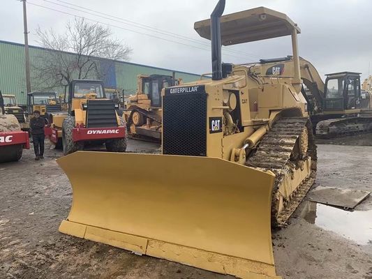 Sử dụng Crawler CAT D4H Bulldozer Sơn lại Màu Động cơ cao Hoạt động dễ dàng
