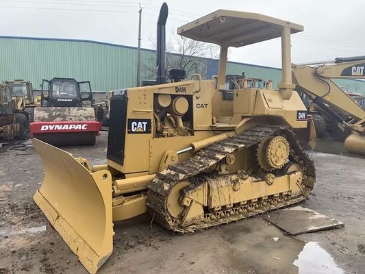 Sử dụng Crawler CAT D4H Bulldozer Sơn lại Màu Động cơ cao Hoạt động dễ dàng