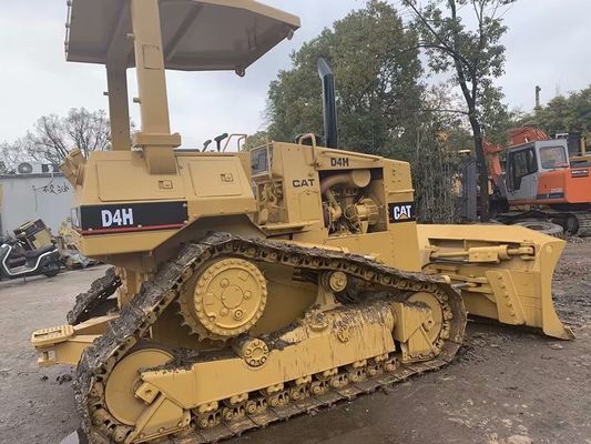 Sử dụng Crawler CAT D4H Bulldozer Sơn lại Màu Động cơ cao Hoạt động dễ dàng