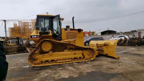 Caterpillar D6M LGP Crawler gắn Bulldozer tay thứ hai High Drive