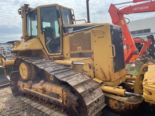 Màu gốc Caterpillar D6N XL sử dụng máy kéo nhỏ với máy xé thủy lực