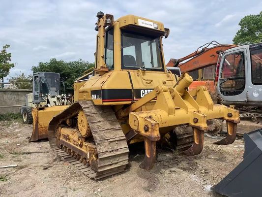 Màu gốc Caterpillar D6N XL sử dụng máy kéo nhỏ với máy xé thủy lực