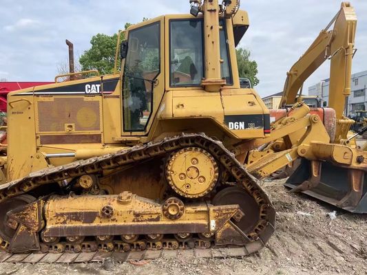 Màu gốc Caterpillar D6N XL sử dụng máy kéo nhỏ với máy xé thủy lực