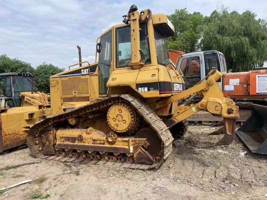 Màu gốc Caterpillar D6N XL sử dụng máy kéo nhỏ với máy xé thủy lực