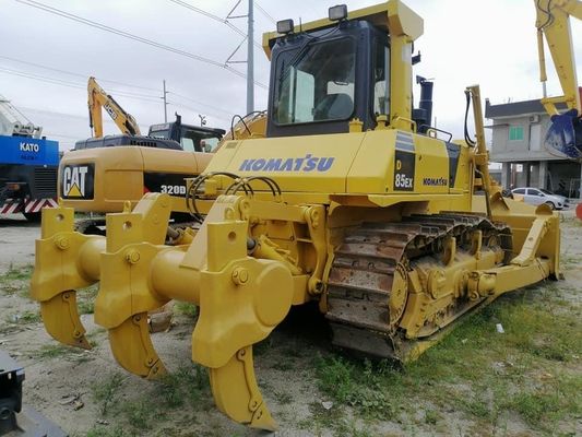 Komatsu D85EX-15 Dozer Crawler tay thứ hai gắn với Hydraulic Ripper