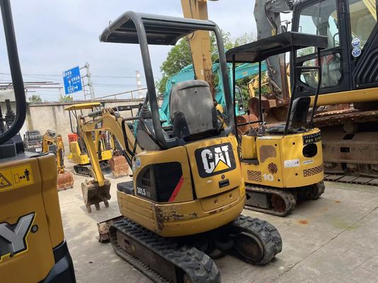 Caterpillar 301.5CR Máy đào cũ Mini Size với màu sắc ban đầu