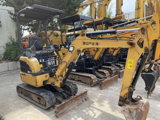 Caterpillar 301.5CR Máy đào cũ Mini Size với màu sắc ban đầu