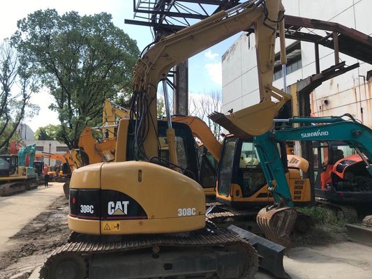 Hydraulic Crawler Used CAT 308C Excavator Bản gốc Nhật Bản bảo trì dễ dàng