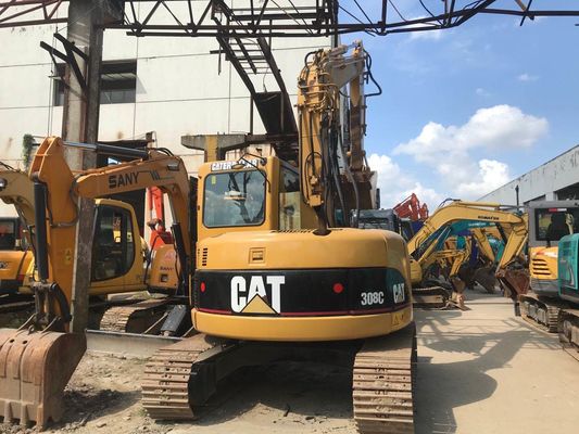 Hydraulic Crawler Used CAT 308C Excavator Bản gốc Nhật Bản bảo trì dễ dàng