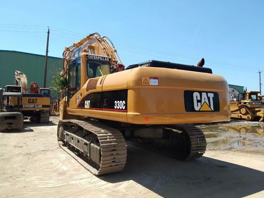 2001 Năm sử dụng Crawler gắn máy đào Caterpillar 330C CAT C9 Động cơ 250HP
