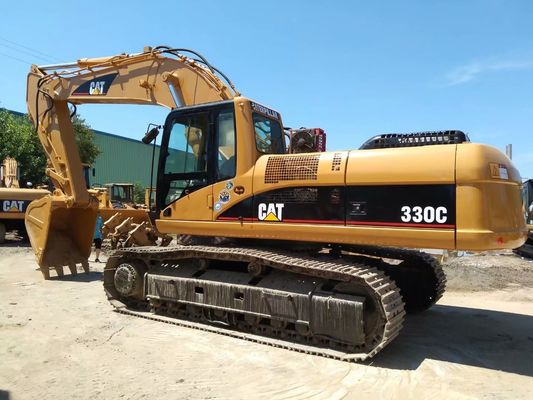2001 Năm sử dụng Crawler gắn máy đào Caterpillar 330C CAT C9 Động cơ 250HP