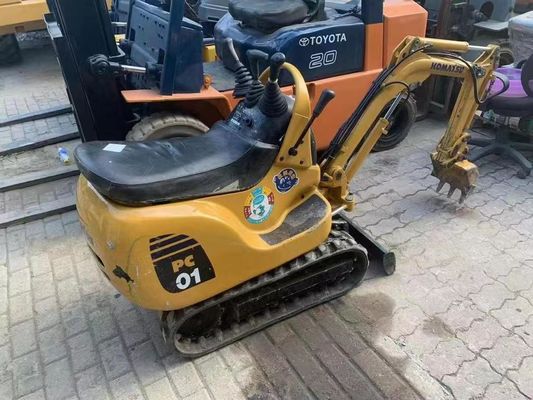 PC01 Màu gốc Máy đào mini Komatsu sử dụng để làm việc trong nhà