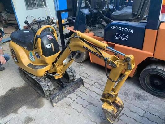 PC01 Màu gốc Máy đào mini Komatsu sử dụng để làm việc trong nhà