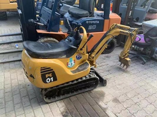 PC01 Màu gốc Máy đào mini Komatsu sử dụng để làm việc trong nhà