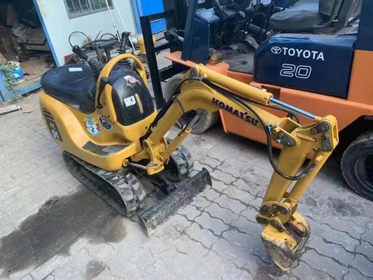 PC01 Màu gốc Máy đào mini Komatsu sử dụng để làm việc trong nhà