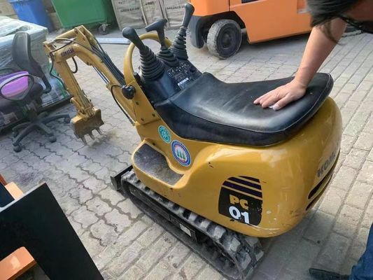 PC01 Màu gốc Máy đào mini Komatsu sử dụng để làm việc trong nhà