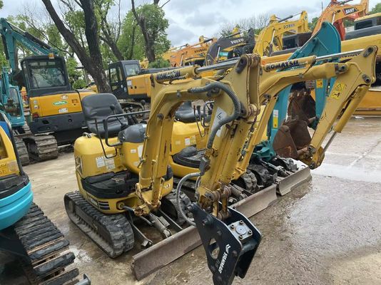 Nhật Bản Komatsu PC10MR-2 Máy đào tay thứ hai để làm việc trong nhà