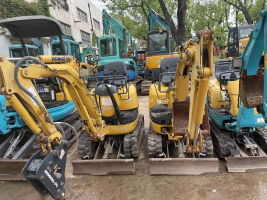 Nhật Bản Komatsu PC10MR-2 Máy đào tay thứ hai để làm việc trong nhà