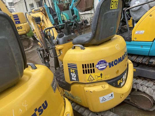Nhật Bản Komatsu PC10MR-2 Máy đào tay thứ hai để làm việc trong nhà