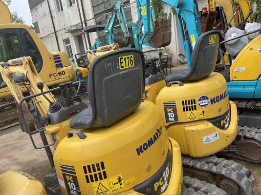 Nhật Bản Komatsu PC10MR-2 Máy đào tay thứ hai để làm việc trong nhà