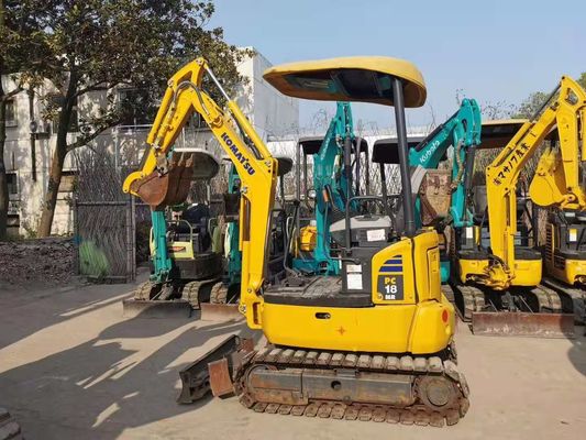 Bản gốc Nhật Bản PC18MR-3 Máy đào Komatsu tay thứ hai cho khai thác mỏ và xây dựng