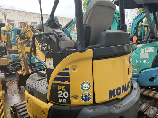 Komatsu PC20MR-2 sử dụng máy đào crawler gắn trên bản gốc Nhật Bản làm việc trong vườn