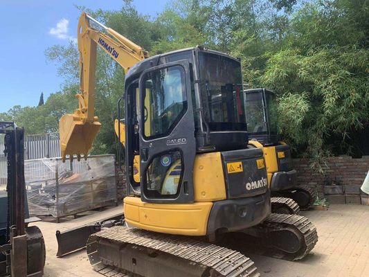Sử dụng PC50MR-2 Komatsu Mini Digger Cab Khóa cho Công trường Xây dựng
