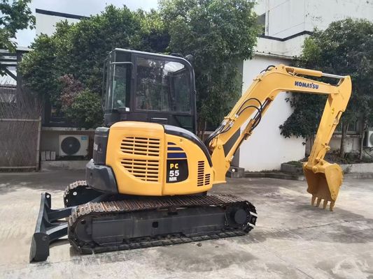 Sử dụng Komatsu PC55MR 2 Mini gốc Nhật Bản hiệu quả năng lượng cao